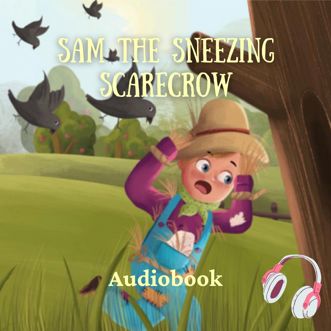 Sam the Sneezing Scarecrow Audiobook cover