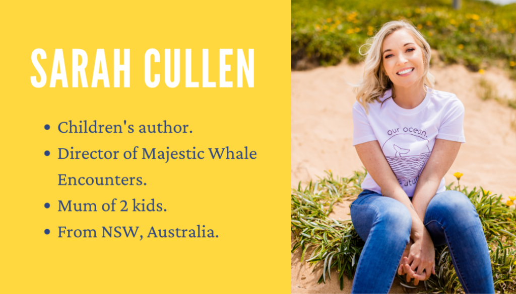 Making a Splash Down Under! Meet Sarah Cullen.